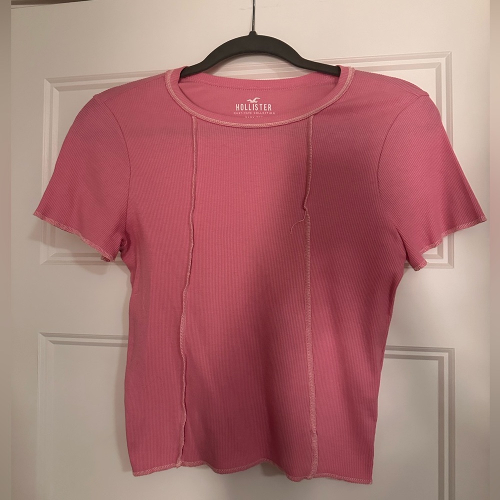 Hollister Pink baby tee